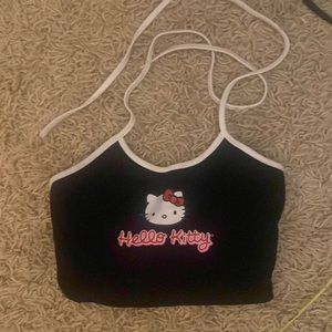 Hello Kitty cropped halter top​